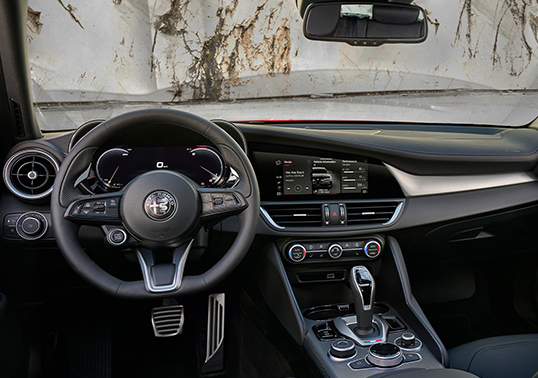 Alfa Romeo Giulia Cockpit