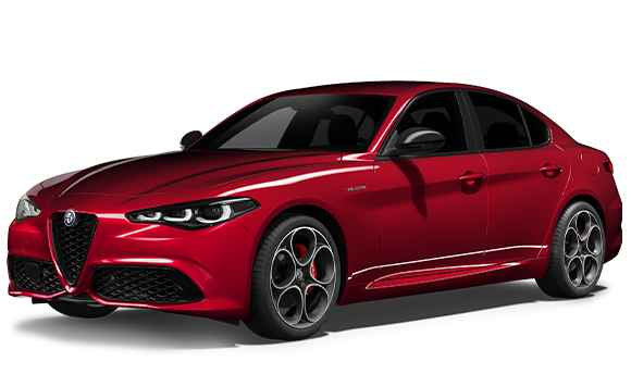 Alfa Romeo Giulia Veloce in rot